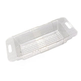 Kitchen Sink Fruit Vegetable Strainer Modern Minimalist PET Kitchen Telescopic Drain Rack Plastic Sink Filter Transparent