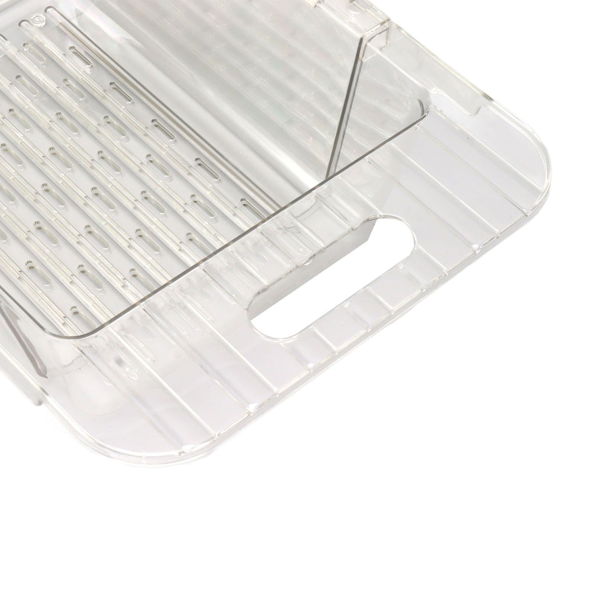 Kitchen Sink Fruit Vegetable Strainer Modern Minimalist PET Kitchen Telescopic Drain Rack Plastic Sink Filter Transparent