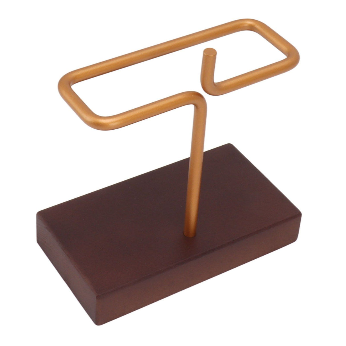 Coffee Filter Holder Wooden Hand Drip Coffee Filter Paper Stand for Home Cafe Bars Walnut Wood