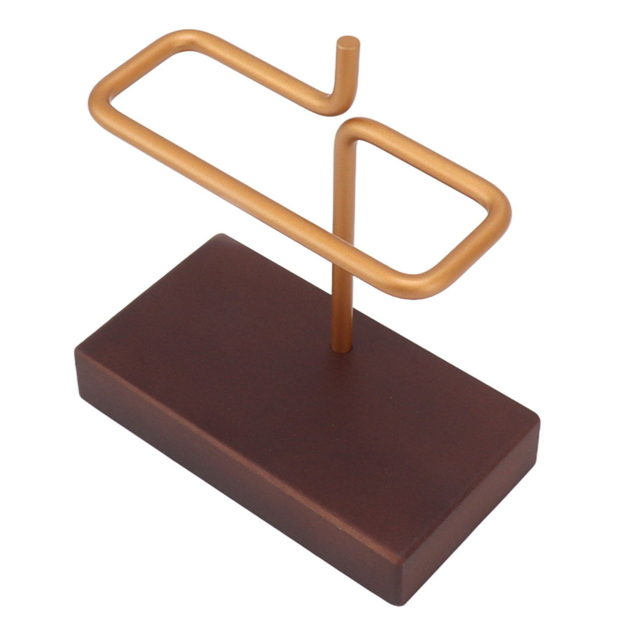 Coffee Filter Holder Wooden Hand Drip Coffee Filter Paper Stand for Home Cafe Bars Walnut Wood