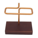 Coffee Filter Holder Wooden Hand Drip Coffee Filter Paper Stand for Home Cafe Bars Walnut Wood
