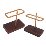 Coffee Filter Holder Wooden Hand Drip Coffee Filter Paper Stand for Home Cafe Bars Walnut Wood