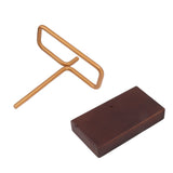 Coffee Filter Holder Wooden Hand Drip Coffee Filter Paper Stand for Home Cafe Bars Walnut Wood