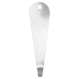 Coffee Portafilter Basket Remover Stainless Steel Powder Cup Disassembly Cleaning Prying Tool Coffee Machine Accessories - Close-Up Angle