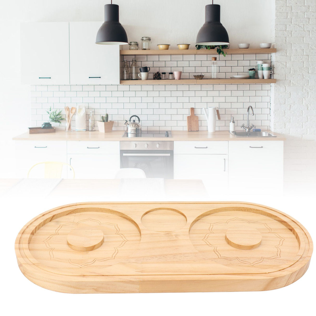 Salt Rimmer Pine Wood Sugar Rimmer Waterproof Holder Bar Tool for Cocktail Margarita A