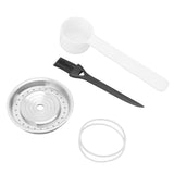 Coffee Capsule Lid 304 Stainless Steel Rust Proof Reusable Refillable Coffee Capsule Seal Cover