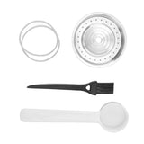 Coffee Capsule Lid 304 Stainless Steel Rust Proof Reusable Refillable Coffee Capsule Seal Cover