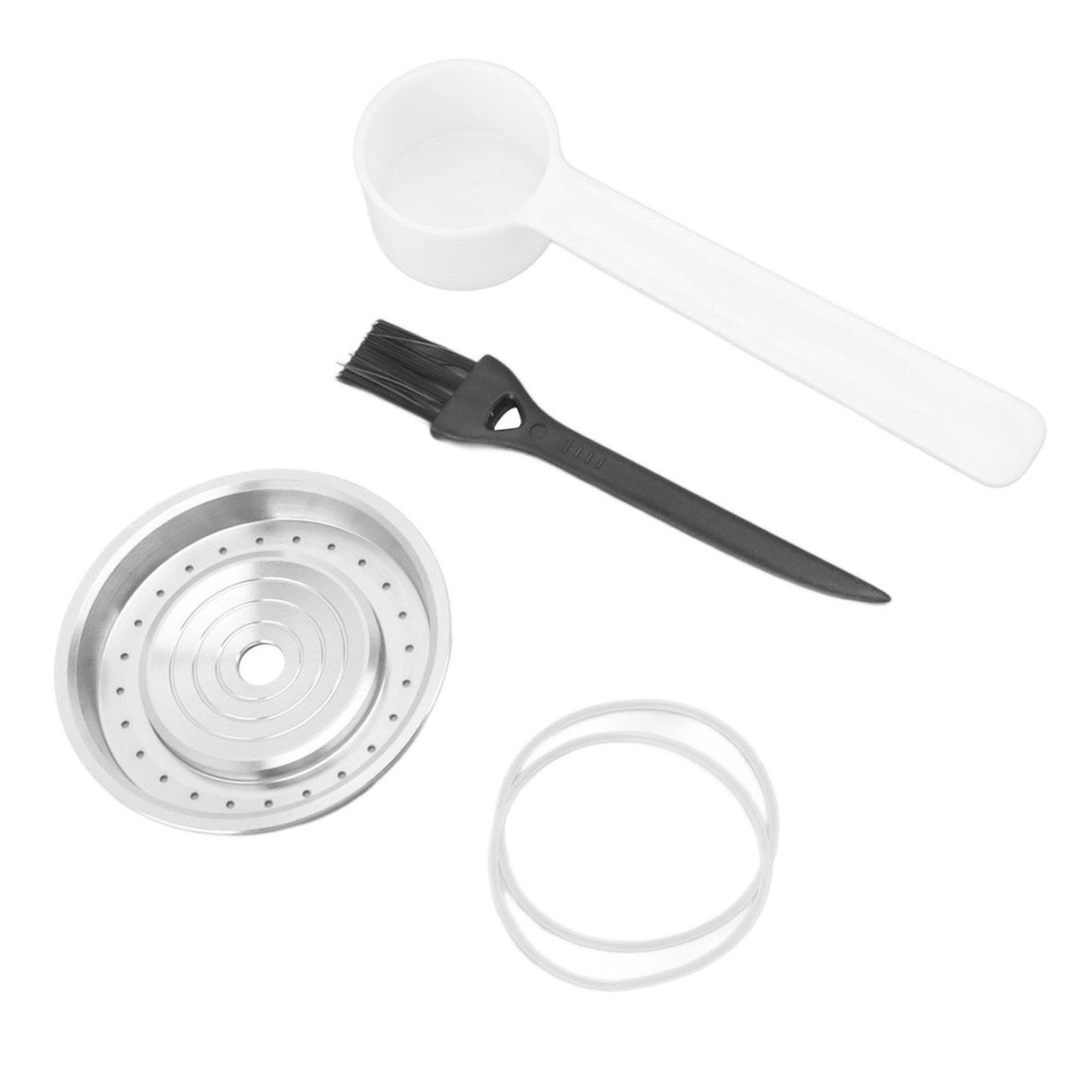 Coffee Capsule Lid 304 Stainless Steel Rust Proof Reusable Refillable Coffee Capsule Seal Cover