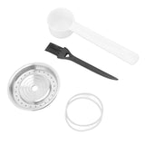 Coffee Capsule Lid 304 Stainless Steel Rust Proof Reusable Refillable Coffee Capsule Seal Cover