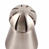 6PCS Baking Tip Stainless Steel Decorating Pastry Piping Nozzle Set for Cake Cupcake