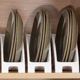 Japanese Kitchen Dish Storage Rack Plastic Dish Drying Rack Kitchen Utensil Storage Small Plate Holder