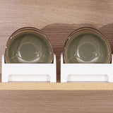 Japanese Kitchen Dish Storage Rack Plastic Dish Drying Rack Kitchen Utensil Storage Bowl Holder