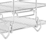 3 Layer Fryer Rack Stainless Steel Stackable Grill Rack 3 Tier Baking Rack for Household Use - Extra Image