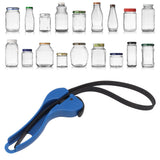 Jar Opener Jar Lid Opener Tool Multifunctional Bottle Opener with Latch for Weak Hands S - Extra Image