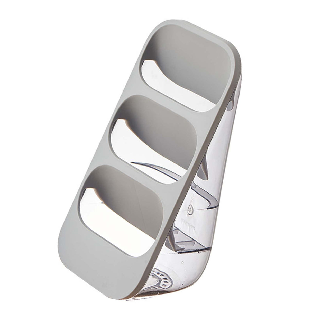 3 Layer Chopsticks Knife Storage Rack Holder Waterproof Knife Storage Drainage Bracket Container Gray