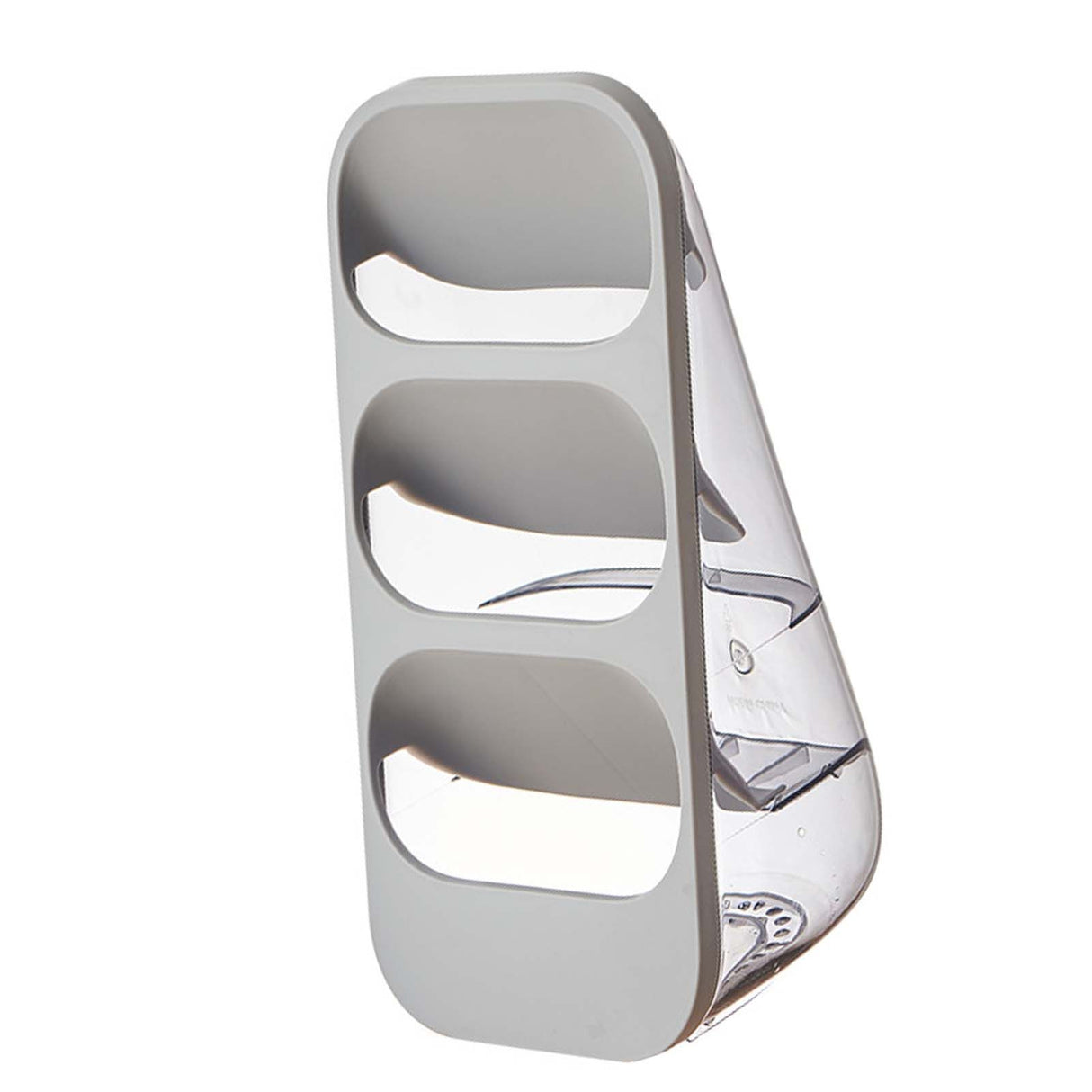 3 Layer Chopsticks Knife Storage Rack Holder Waterproof Knife Storage Drainage Bracket Container Gray