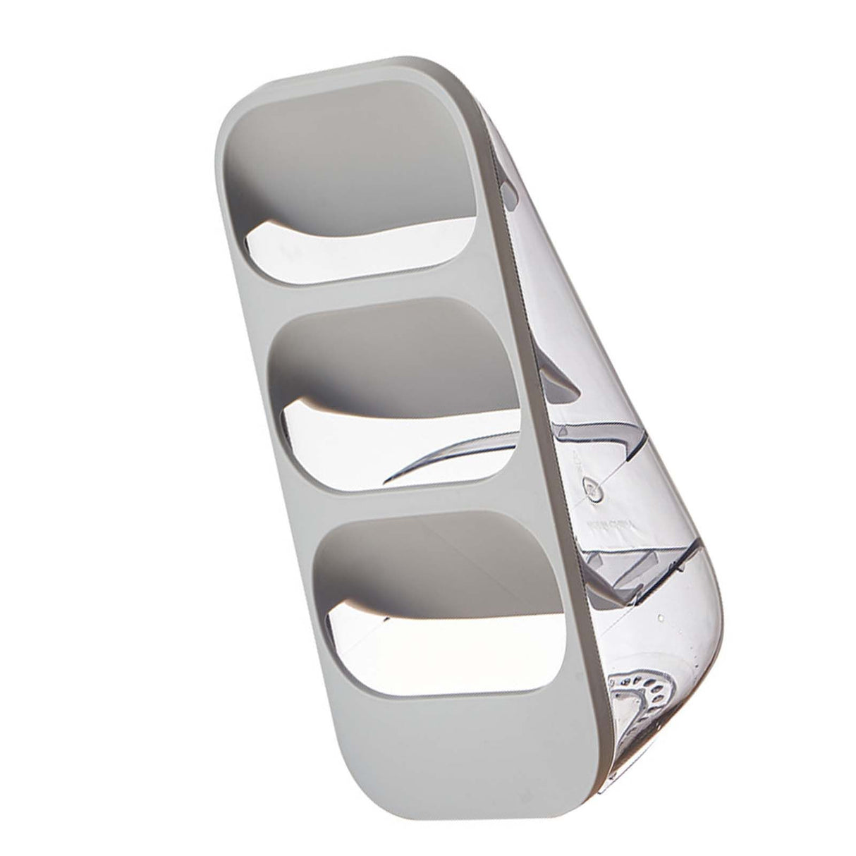 3 Layer Chopsticks Knife Storage Rack Holder Waterproof Knife Storage Drainage Bracket Container Gray