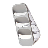 3 Layer Chopsticks Knife Storage Rack Holder Waterproof Knife Storage Drainage Bracket Container Gray