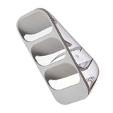 3 Layer Chopsticks Knife Storage Rack Holder Waterproof Knife Storage Drainage Bracket Container Gray