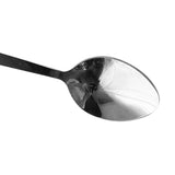 3 Piece Tableware Utensils Set Spoon Forks Chopsticks Rounded Stainless Steel Flatware Cutlery Set with Transparent Box - Close-Up Angle
