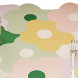 Kitchen Counter Dish Drying Mat Refreshing Cute Elegant Heat Resistant Absorbent Dishes Drain Mat Yellow and Green 11.8 X 15.7in