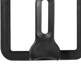 Rectangle Glass Pot Cover Thickened Standable Visible Silicone Rectangle Pan Lid Black 15 X 18cm / 5.9 X 7.1in - Extra Image