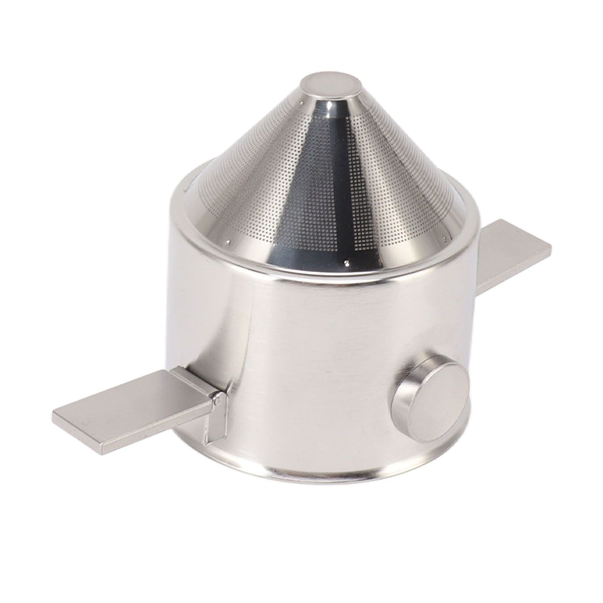 Portable Pour Over Coffee Filter Collapsible Reusable Stainless Steel Slow Drip Coffee Filter for Travel Camping Office