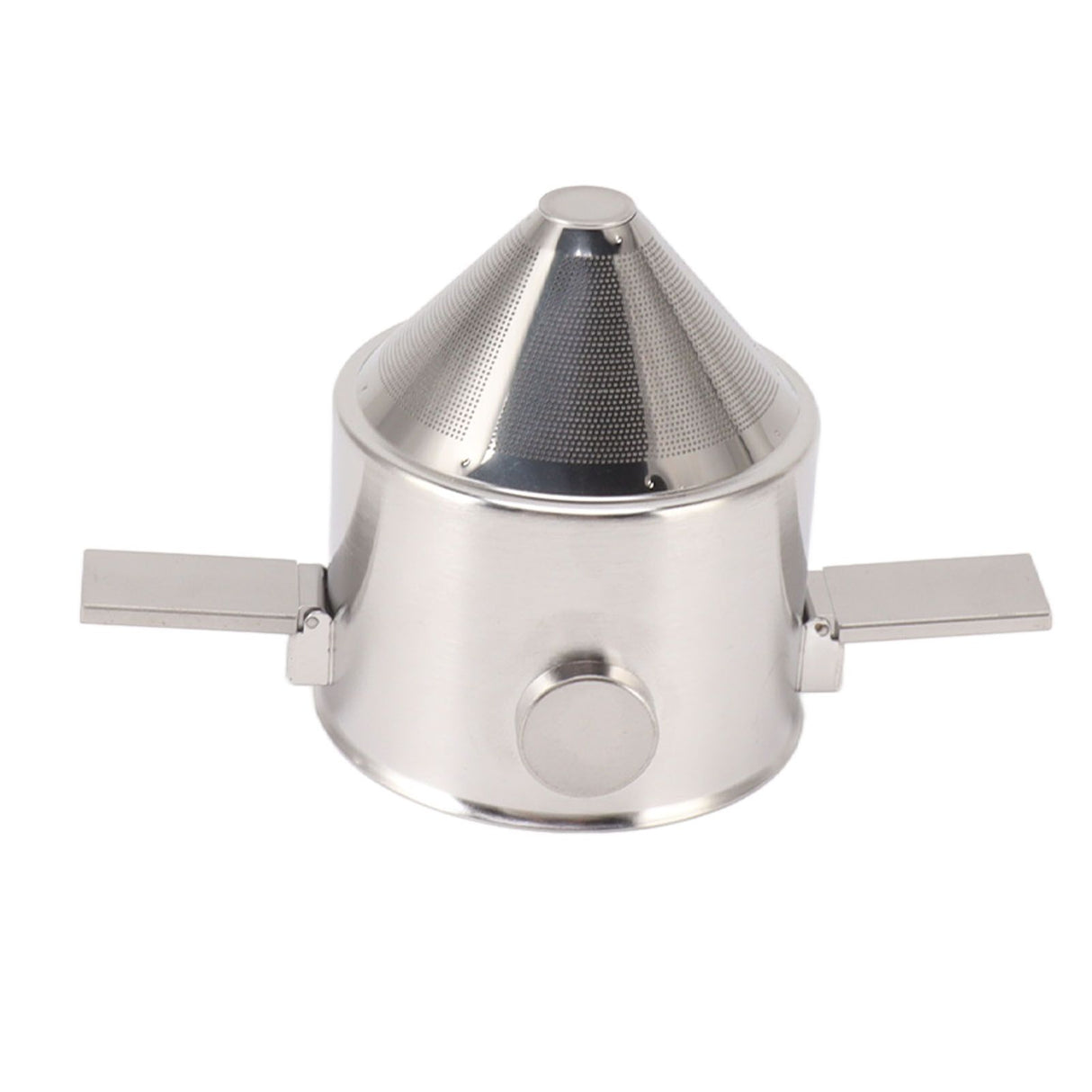Portable Pour Over Coffee Filter Collapsible Reusable Stainless Steel Slow Drip Coffee Filter for Travel Camping Office