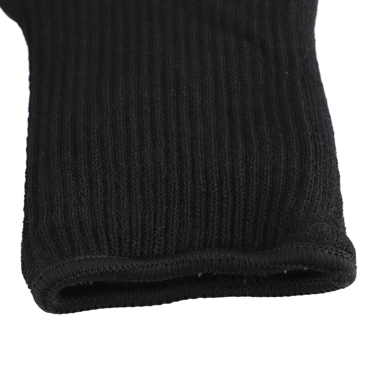BBQ Gloves Heat Resistant Grilling Gloves Non Slip Oven Gloves Long Kitchen Gloves for Barbecue Baking Black Average Size 26‑35CM