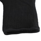 BBQ Gloves Heat Resistant Grilling Gloves Non Slip Oven Gloves Long Kitchen Gloves for Barbecue Baking Black Average Size 26‑35CM