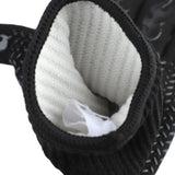 BBQ Gloves Heat Resistant Grilling Gloves Non Slip Oven Gloves Long Kitchen Gloves for Barbecue Baking Black Average Size 26‑35CM - Extra Image