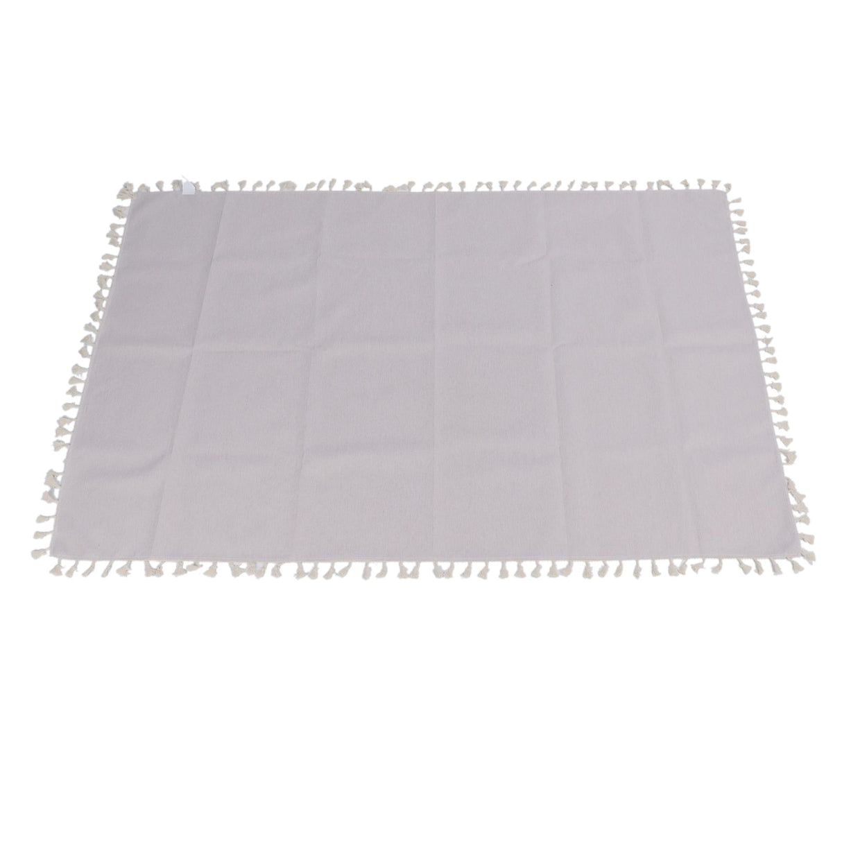 Cotton Linen Tablecloths Waterproof Oilproof Washable Wrinkle Free Tassels Rectangle Dining Table Cloth for Dining Room