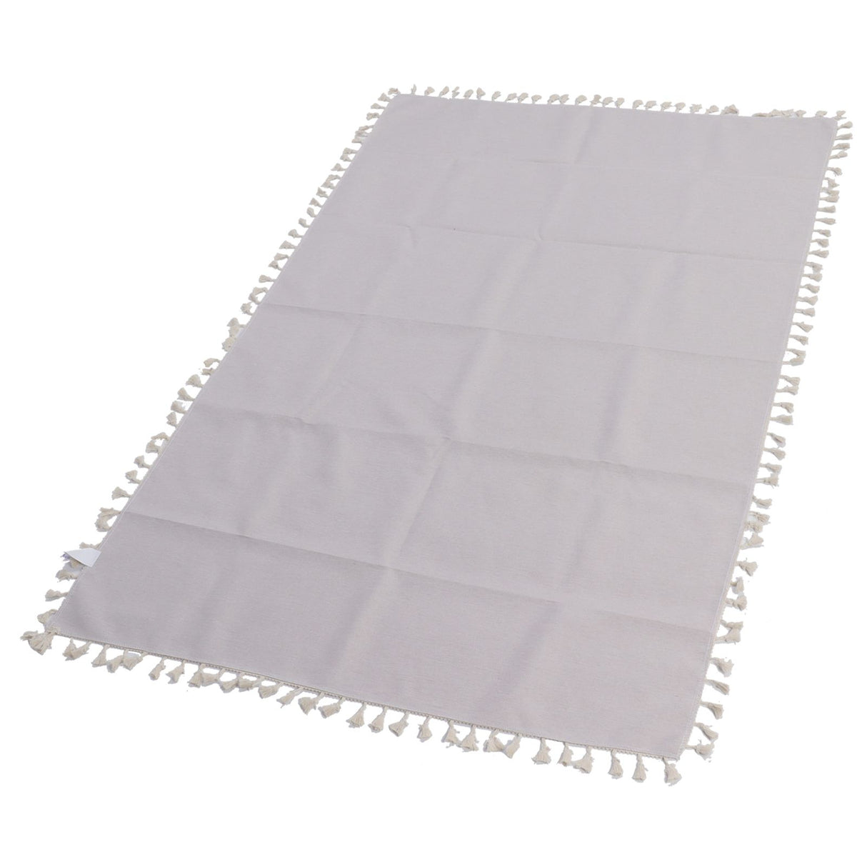 Cotton Linen Tablecloths Waterproof Oilproof Washable Wrinkle Free Tassels Rectangle Dining Table Cloth for Dining Room