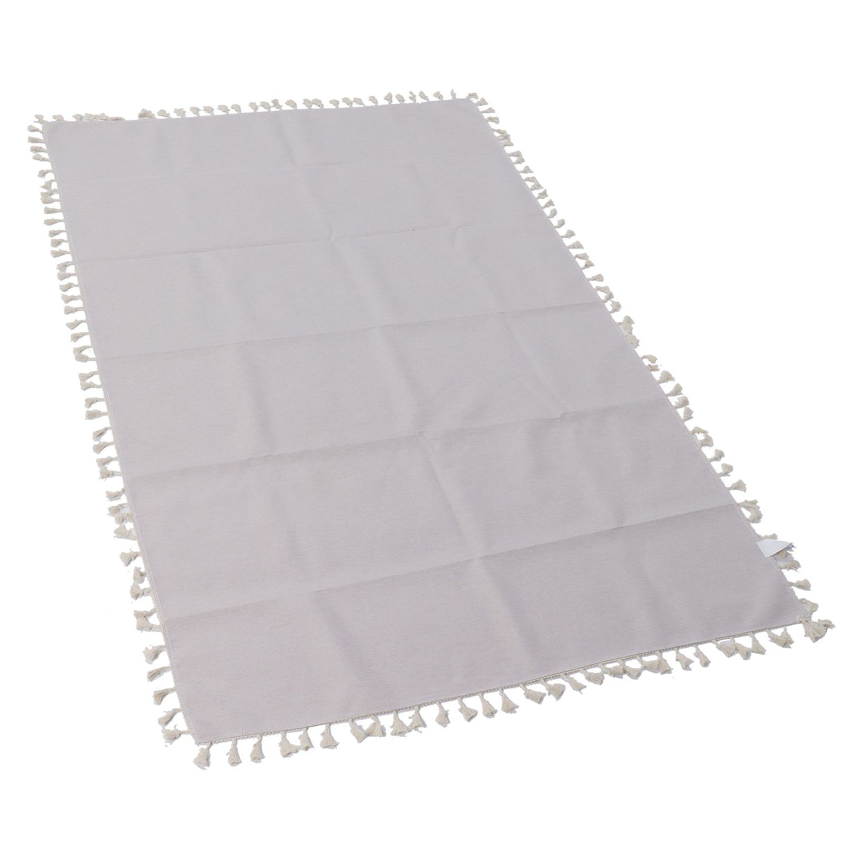 Cotton Linen Tablecloths Waterproof Oilproof Washable Wrinkle Free Tassels Rectangle Dining Table Cloth for Dining Room