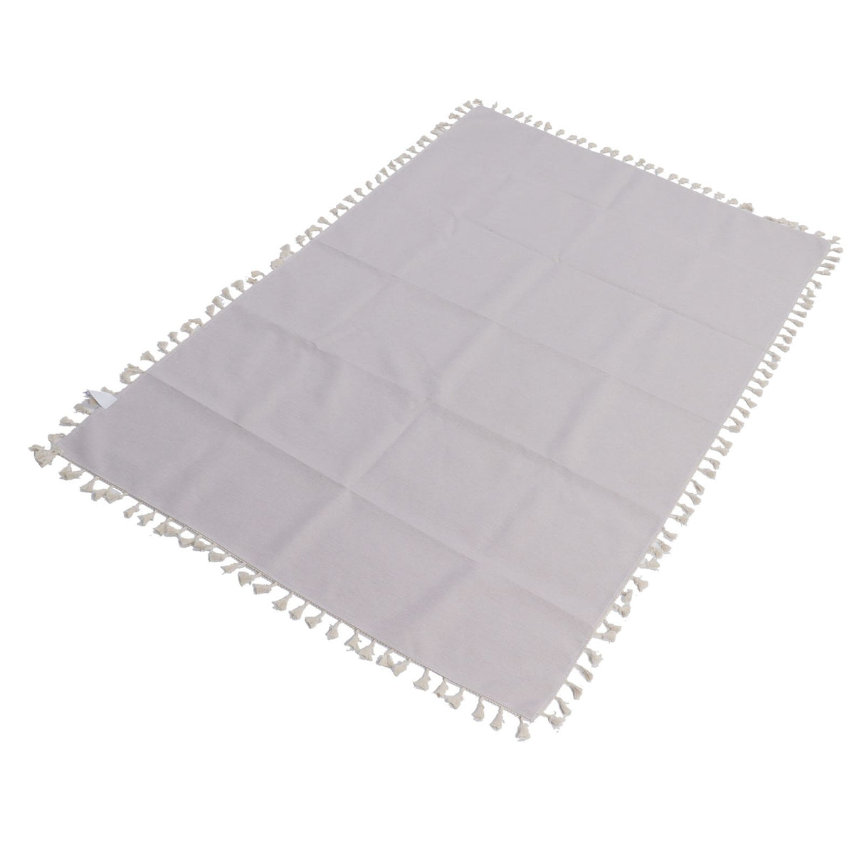 Cotton Linen Tablecloths Waterproof Oilproof Washable Wrinkle Free Tassels Rectangle Dining Table Cloth for Dining Room