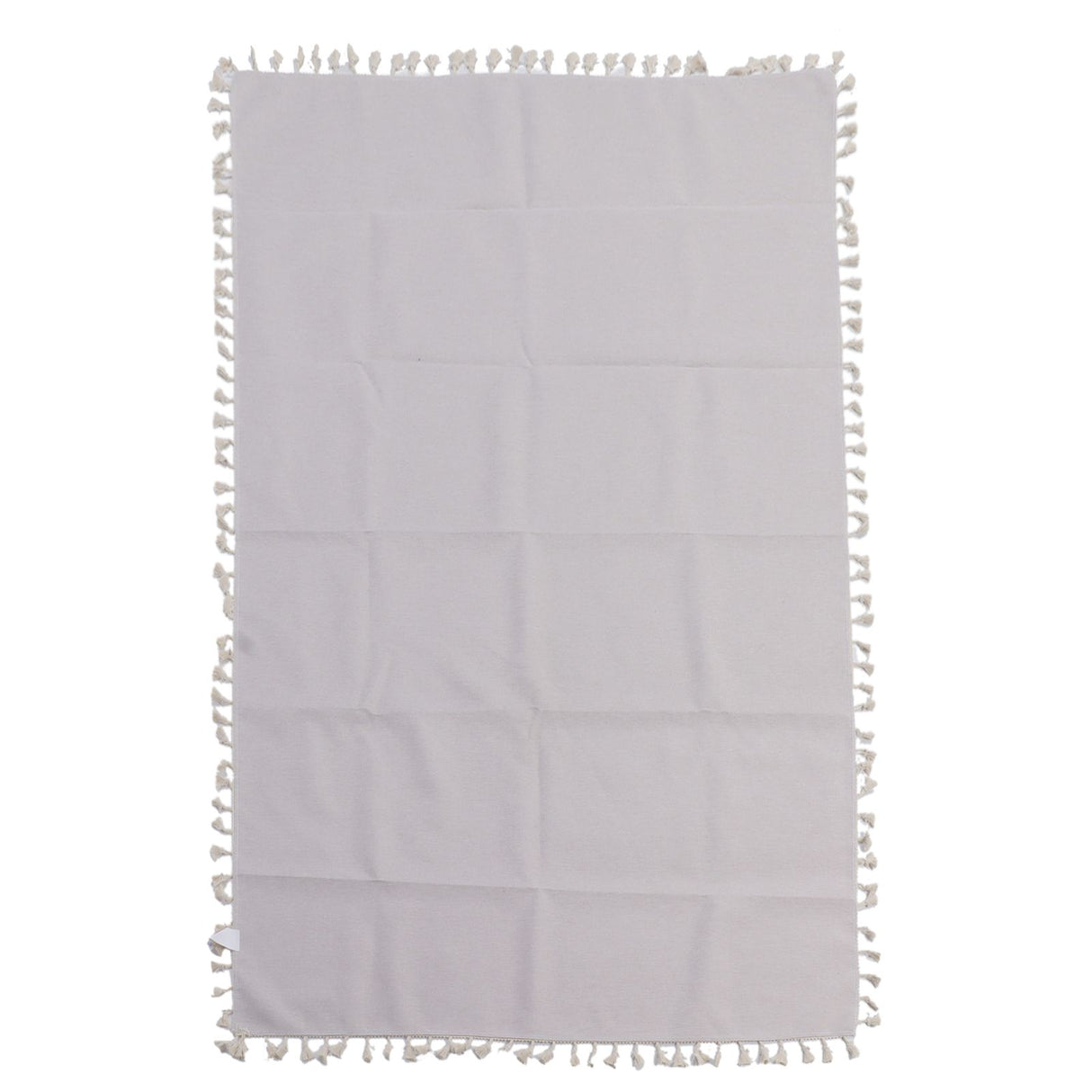 Cotton Linen Tablecloths Waterproof Oilproof Washable Wrinkle Free Tassels Rectangle Dining Table Cloth for Dining Room