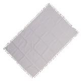 Cotton Linen Tablecloths Waterproof Oilproof Washable Wrinkle Free Tassels Rectangle Dining Table Cloth for Dining Room - Extra Image