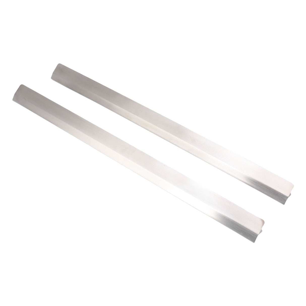 2PCS Kitchen Stove Counter Gap Cover Easy Cleaning Stainless Steel Gap Cover for Kitchen Supplies