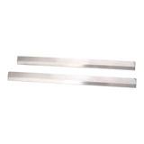 2PCS Kitchen Stove Counter Gap Cover Easy Cleaning Stainless Steel Gap Cover for Kitchen Supplies - Top-Down View