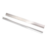 2PCS Kitchen Stove Counter Gap Cover Easy Cleaning Stainless Steel Gap Cover for Kitchen Supplies - 45-Degree Angle