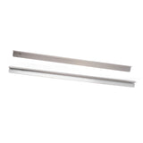 2PCS Kitchen Stove Counter Gap Cover Easy Cleaning Stainless Steel Gap Cover for Kitchen Supplies