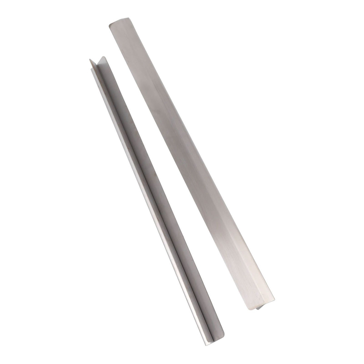 2PCS Kitchen Stove Counter Gap Cover Easy Cleaning Stainless Steel Gap Cover for Kitchen Supplies