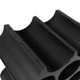 4Pcs Black Red Wine Bottle Rack Holder Simple Looking Decorative Wine Bottle Rack Organizer for Pantry Cabinet