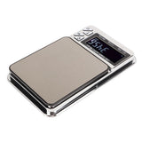 USB Electric Jewelry Flat Weighing Scale Electronic Kitchen Food Coffee Weighing Scale 200mAh - Close-Up Angle