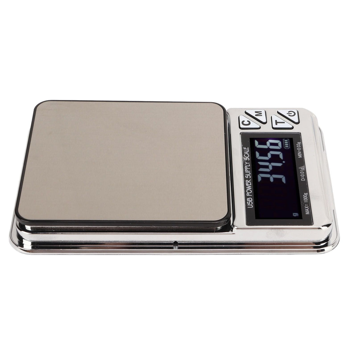 USB Electric Jewelry Flat Weighing Scale Electronic Kitchen Food Coffee Weighing Scale 200mAh