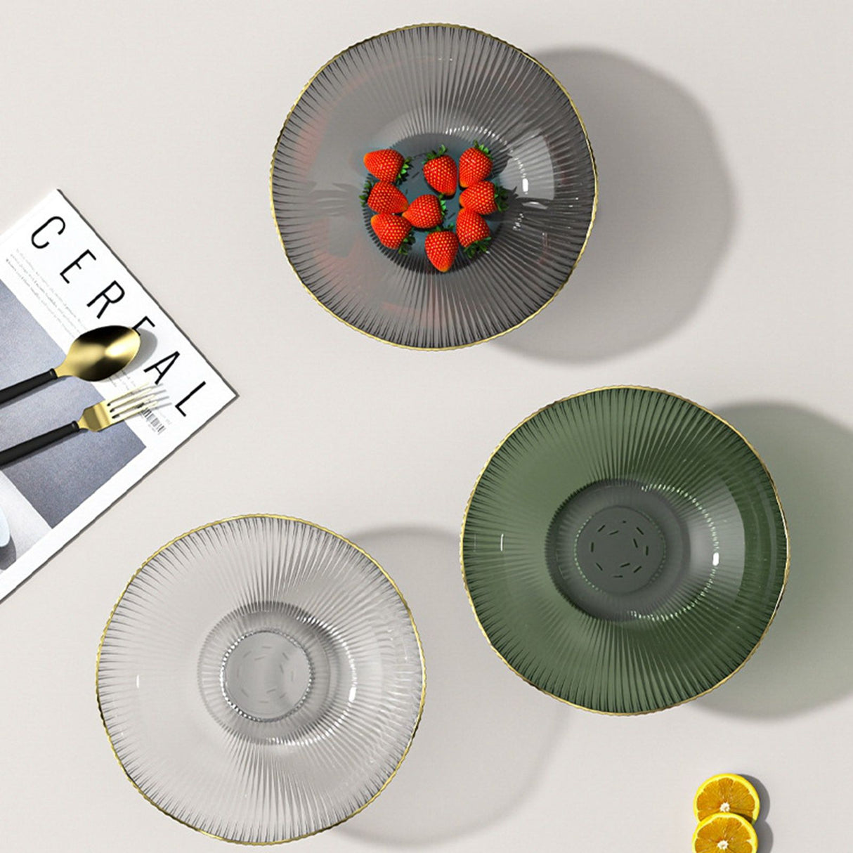 Plastic Footed Fruit Plate with Draining Hole Detachable Base Household Living Room Coffee Table Fruit Candy Snack Display Plate Transparent
