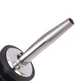 24pcs Stainless Steel Bottle Pourers with Black Plastic Cover Conical Design Rust Protection Liquor Pour Spout for Bar - Extra Image