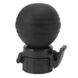 Soda Bottle Lid Silicone Leak Proof Carbonated Drink Air Pump Lid Fizz Keeper Pump Cap Saver Stopper Lids Black