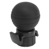 Soda Bottle Lid Silicone Leak Proof Carbonated Drink Air Pump Lid Fizz Keeper Pump Cap Saver Stopper Lids Black - Side View