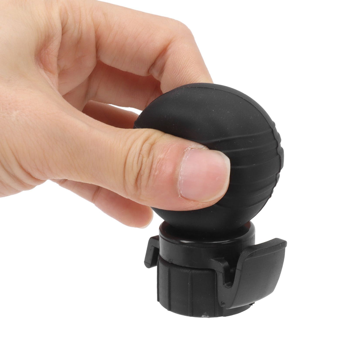 Soda Bottle Lid Silicone Leak Proof Carbonated Drink Air Pump Lid Fizz Keeper Pump Cap Saver Stopper Lids Black